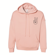 Load image into Gallery viewer, "Peace" Chest Logo Hoodie