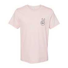 Load image into Gallery viewer, "Peace" Chest Logo Tee