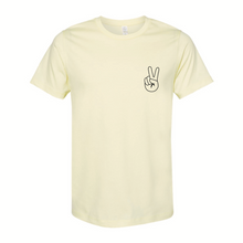 Load image into Gallery viewer, "Peace" Chest Logo Tee
