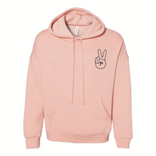 Load image into Gallery viewer, &quot;Peace&quot; Chest Logo Hoodie
