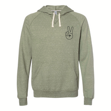 Load image into Gallery viewer, &quot;Peace&quot; Chest Logo Hoodie
