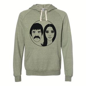 "Vintage Sonny & Cher" Logo Hoodie