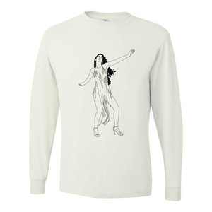 "Vintage Cher" Long Sleeve Tee