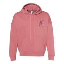 Load image into Gallery viewer, &quot;Peace&quot; Chest Logo Hoodie
