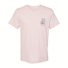 Load image into Gallery viewer, &quot;Peace&quot; Chest Logo Tee
