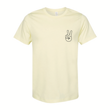 Load image into Gallery viewer, &quot;Peace&quot; Chest Logo Tee
