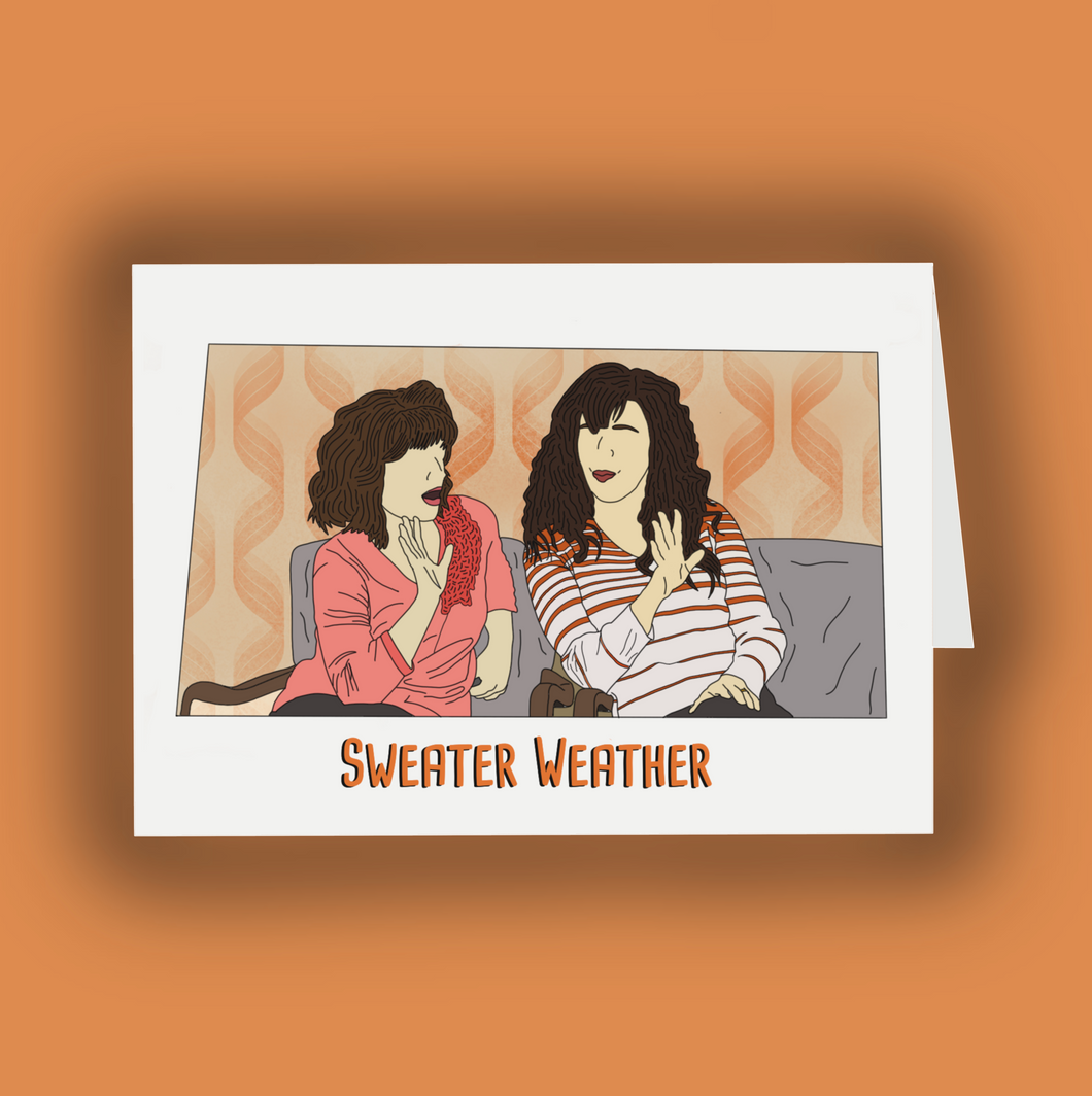 Sweater Weather Card