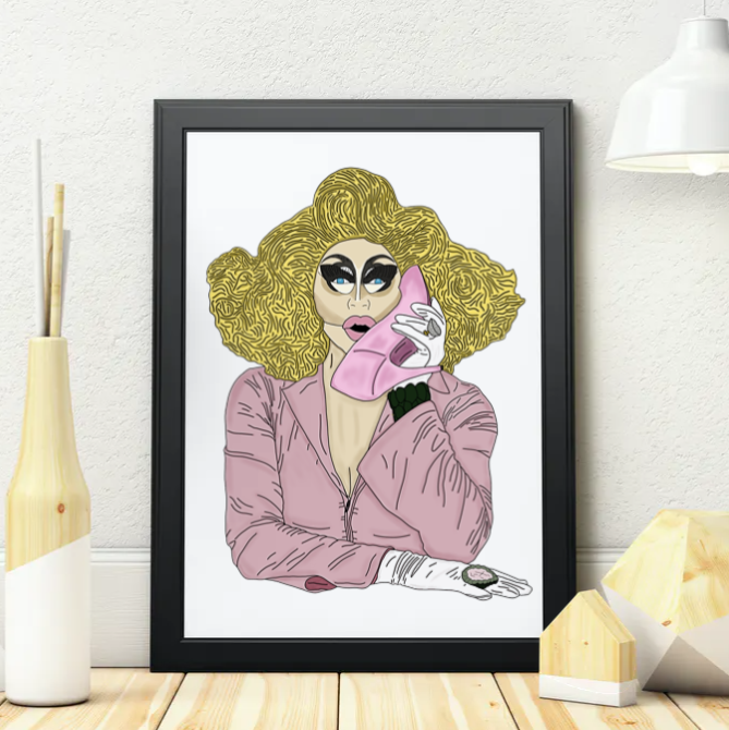 Trixie Mattel Print